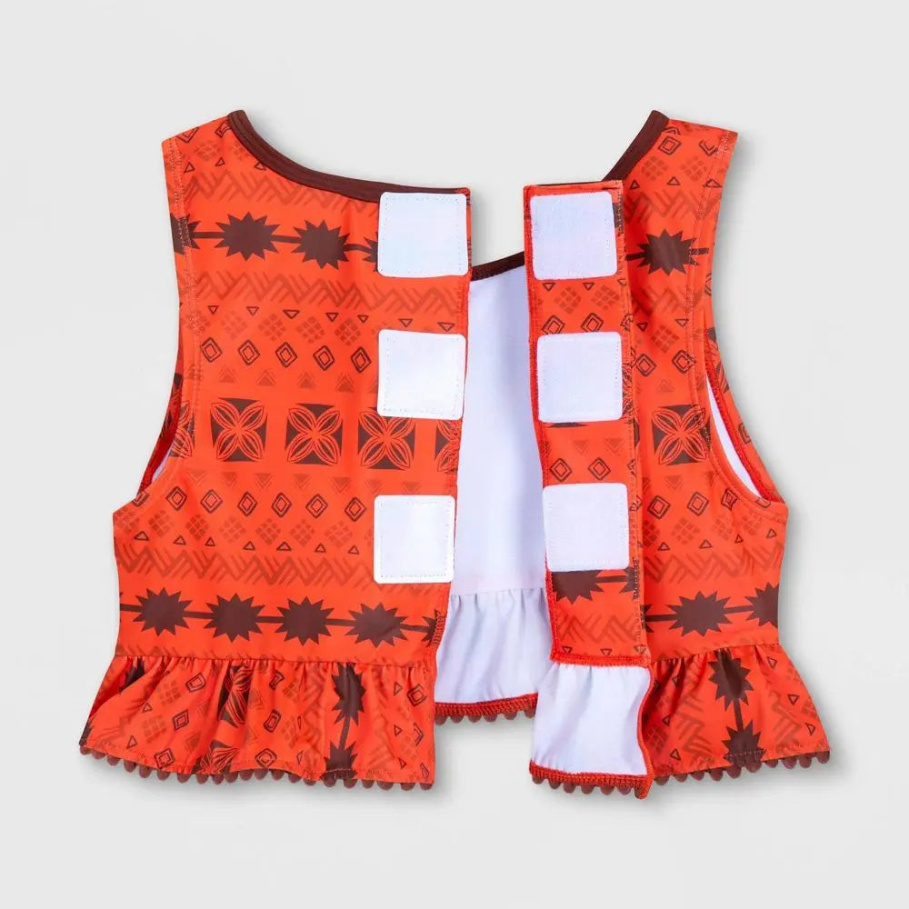 Disney Moana Kids Girls Cosplay Swim Sets 3-Piece Swimsuit UPF 50+ UV Protection
