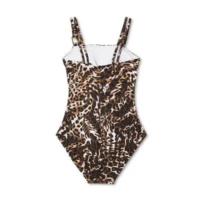 Double Strap UPF 50 One Piece Swimsuit - Shape + Style