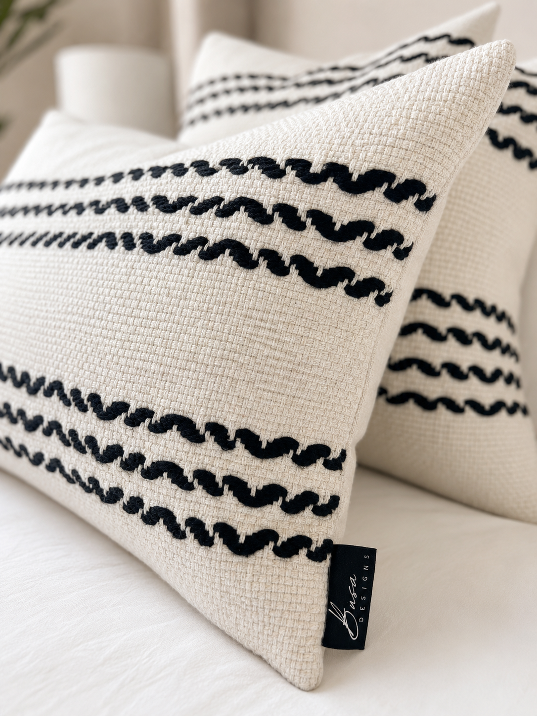 Amalfi Pillow Cover by Busa Designs