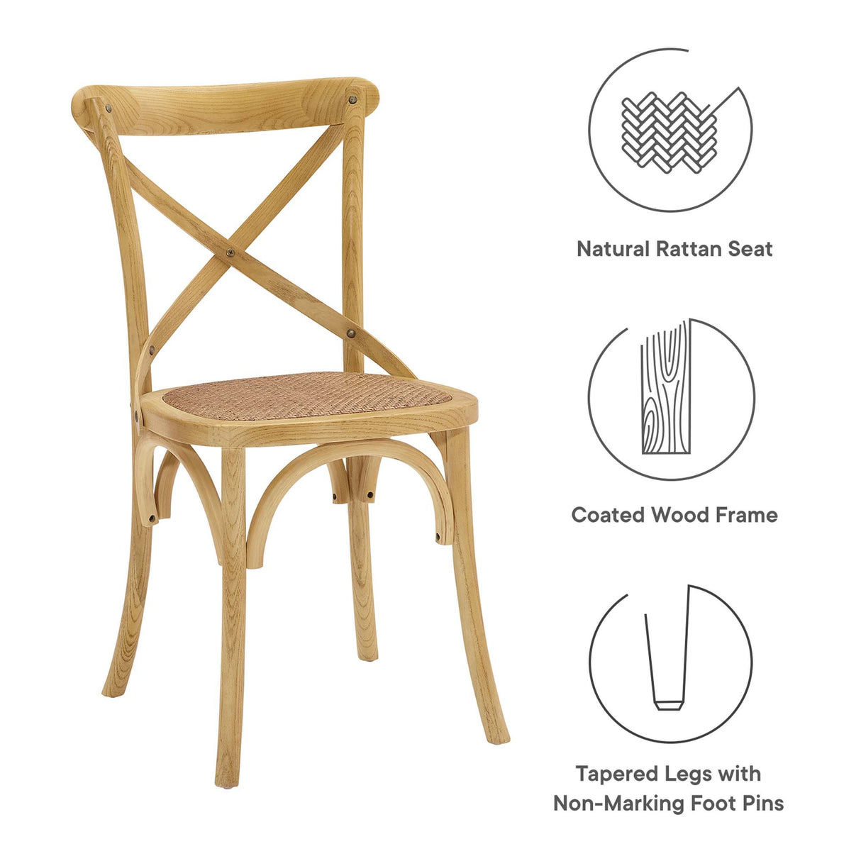 Gear Dining Side Chair by Modway