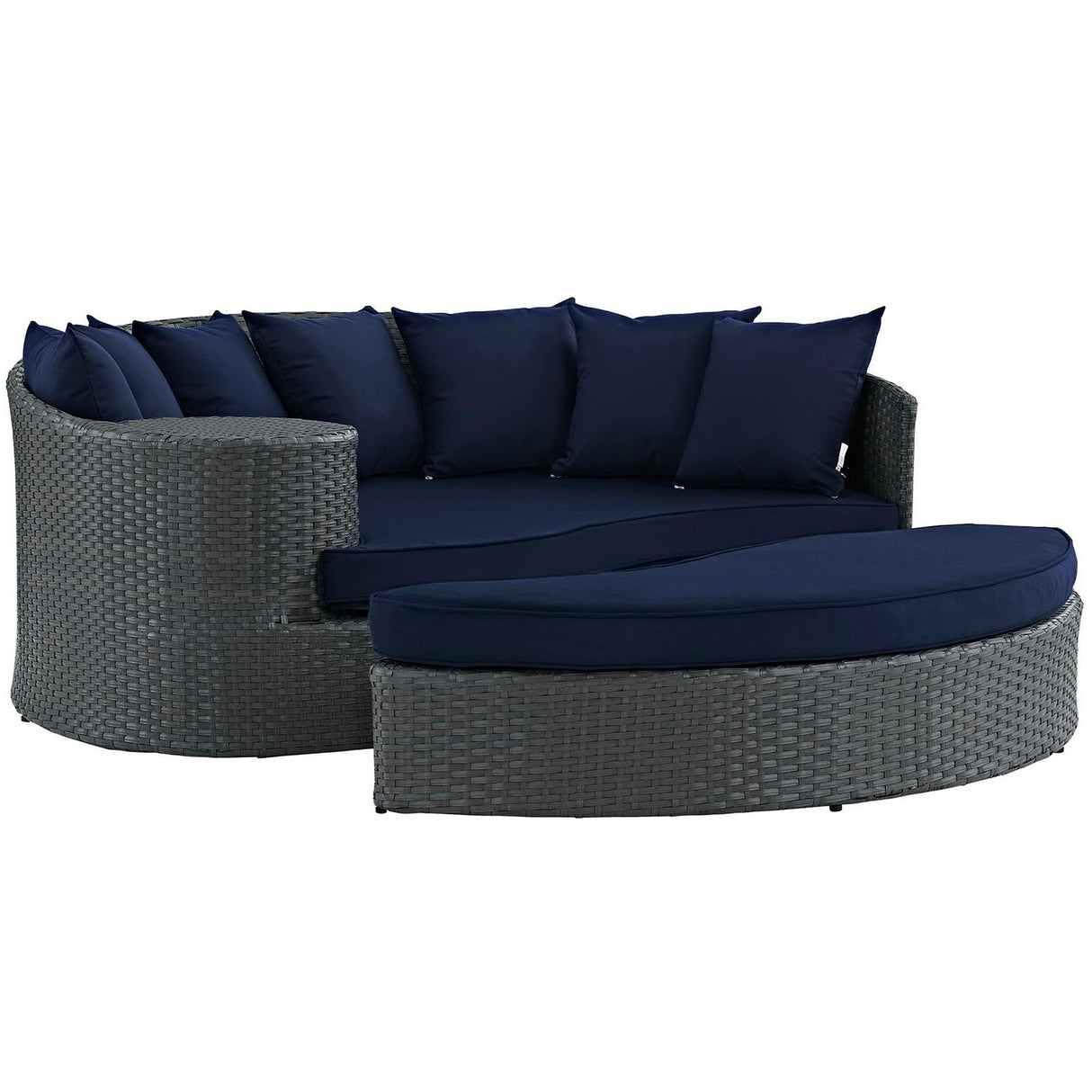 Sojourn Outdoor Patio Sunbrella Daybed by Modway