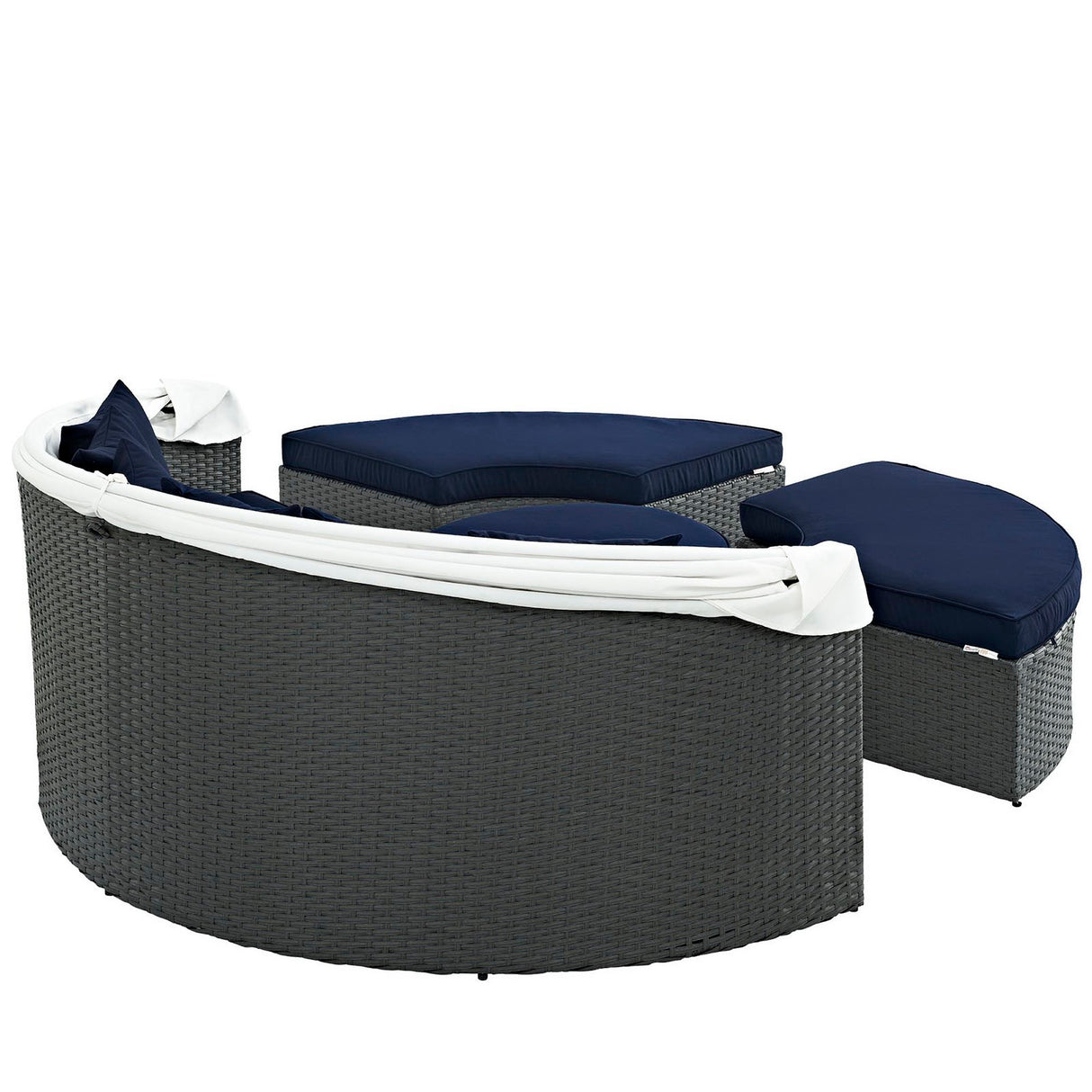Sojourn Outdoor Patio Sunbrella Daybed by Modway