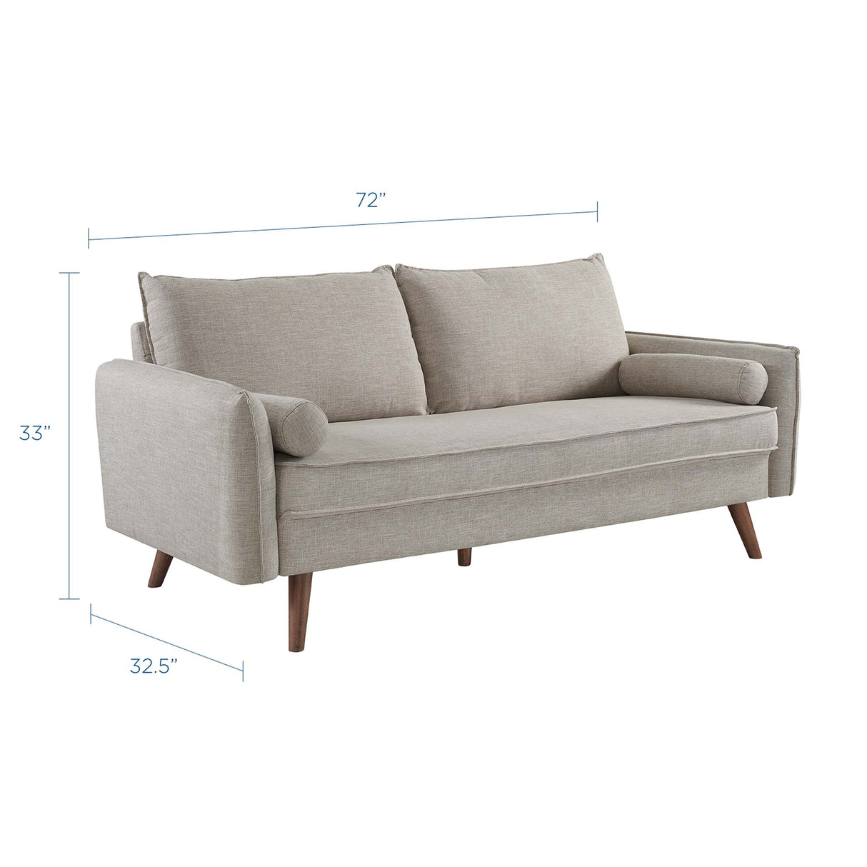 Revive Upholstered Fabric Sofa by Modway