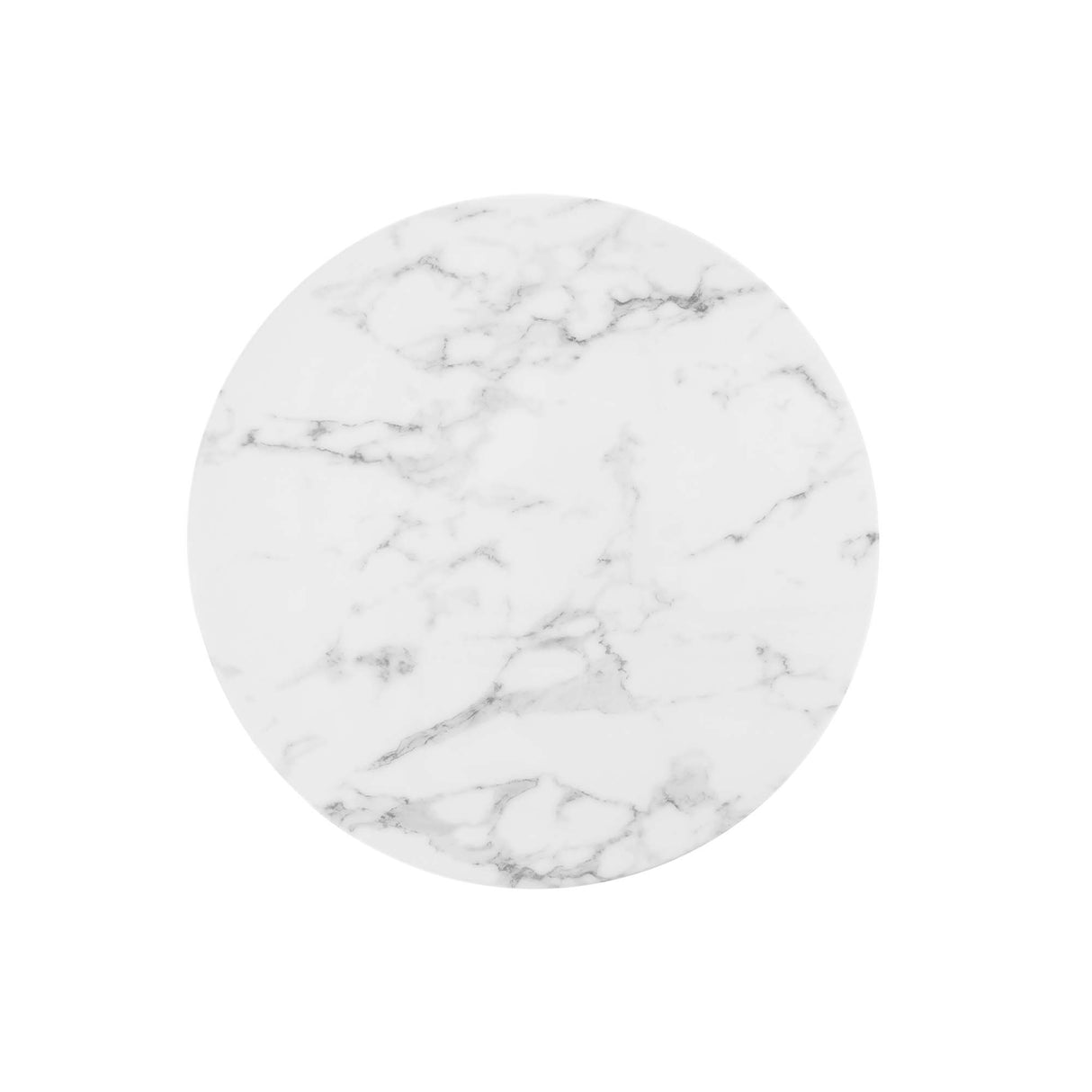Lippa 28" Round Faux Marble Bar Table by Modway