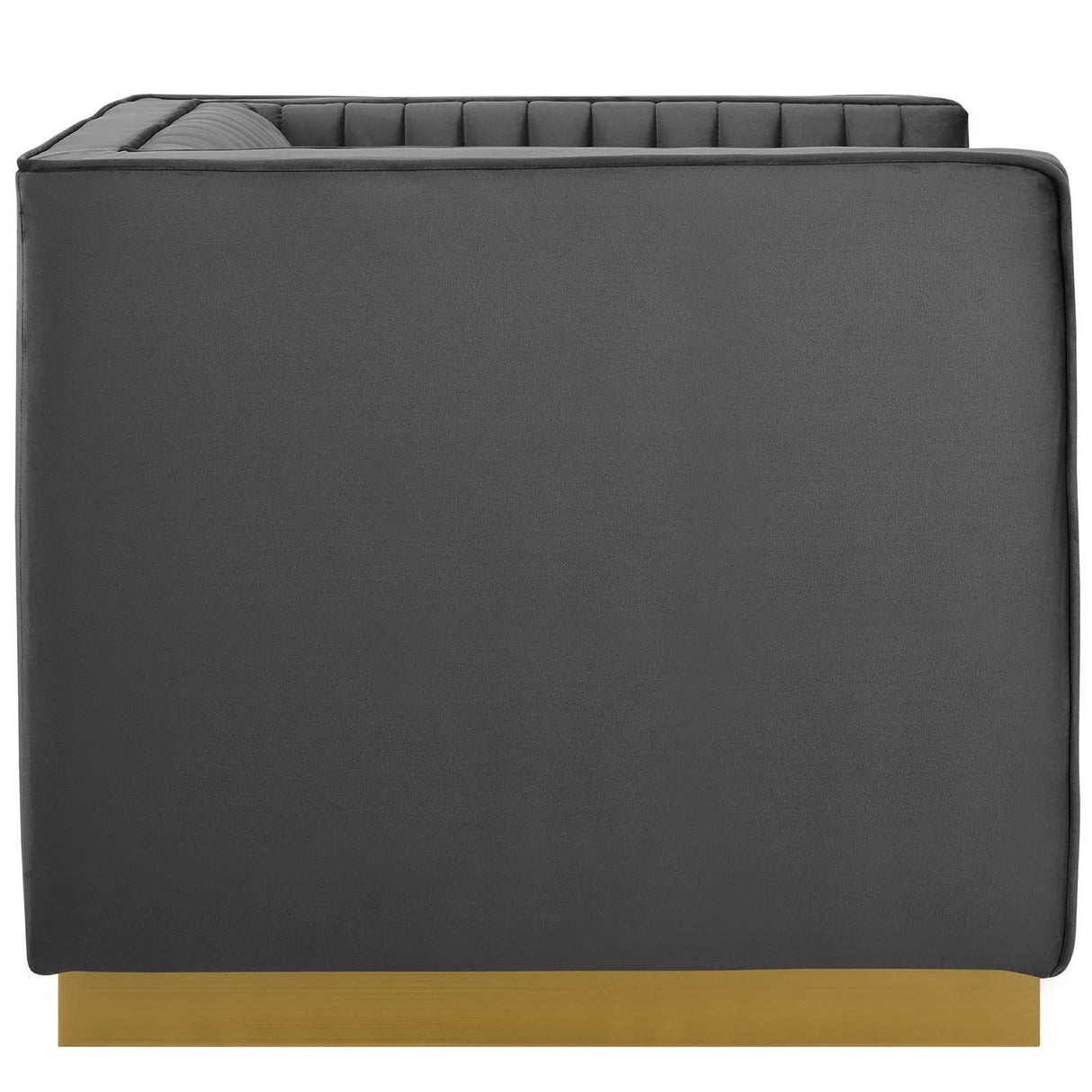 Sanguine Vertical Channel Tufted Accent Performance Velvet Armchair by Modway