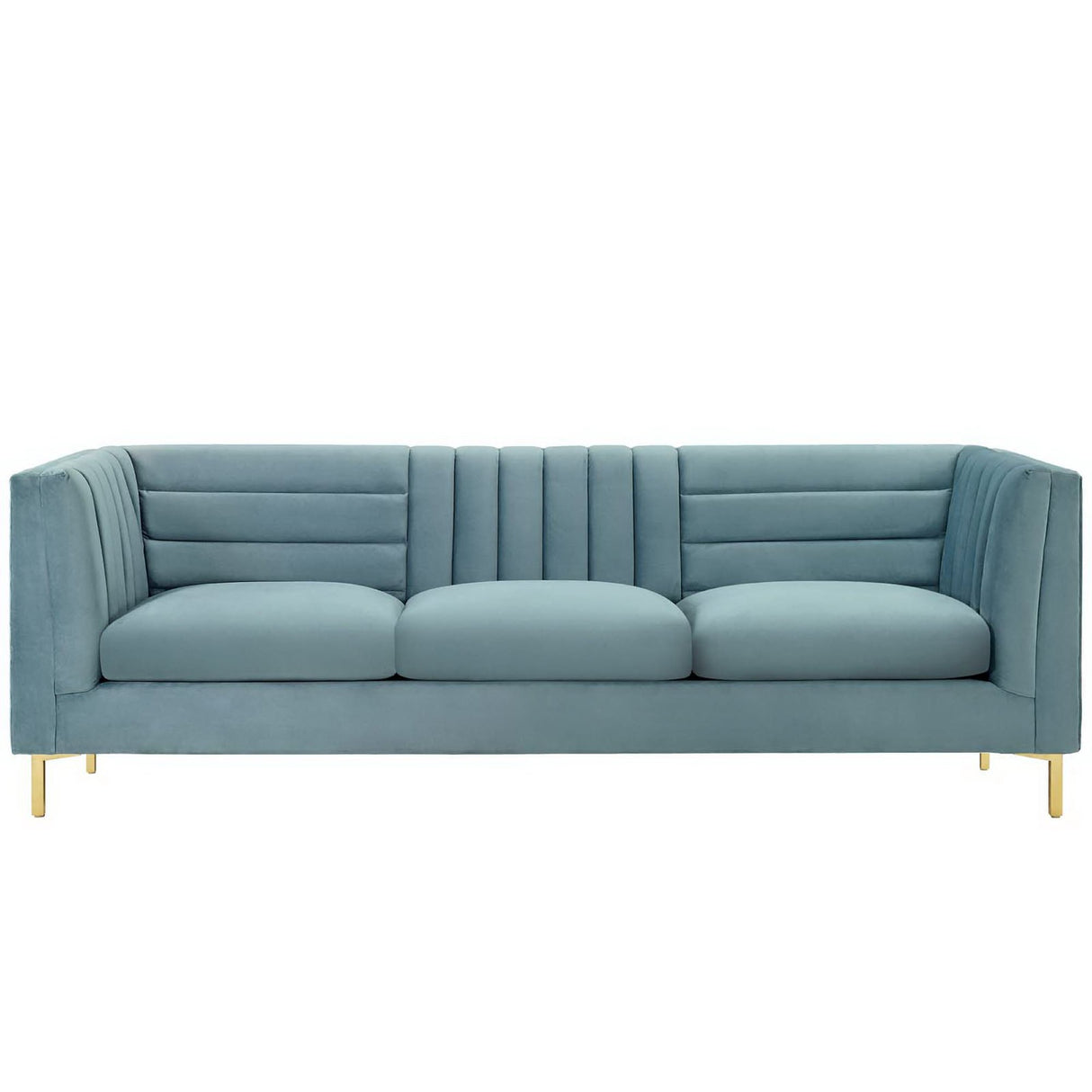 Ingenuity Channel Tufted Performance Velvet Sofa by Modway