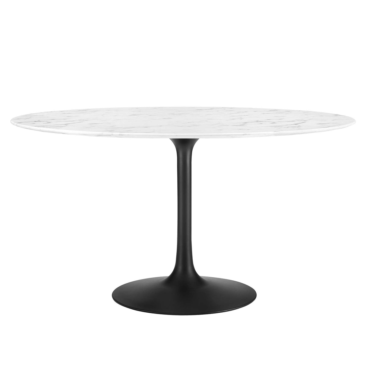 Lippa 54" Round Faux Marble Dining Table by Modway