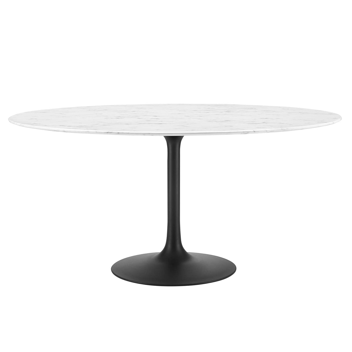 Lippa 60" Round Faux Marble Dining Table by Modway