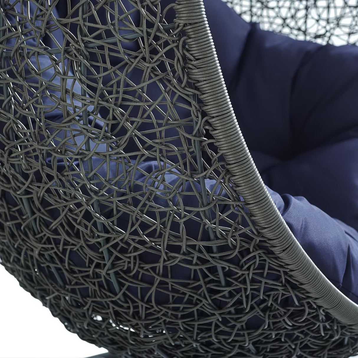 Hide Patio Swing Chair with Sunbrella Fabric by Modway