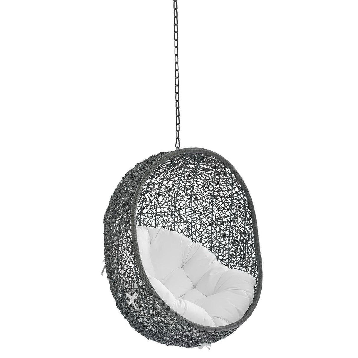 Hide Patio Swing Chair with Sunbrella Fabric by Modway