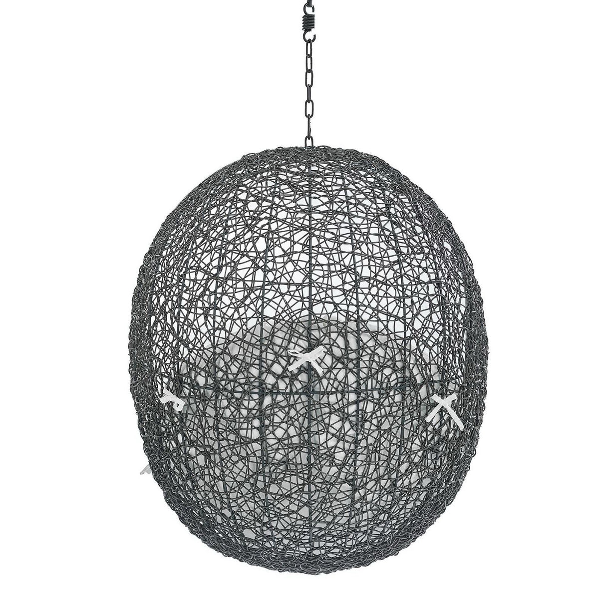 Hide Patio Swing Chair with Sunbrella Fabric by Modway