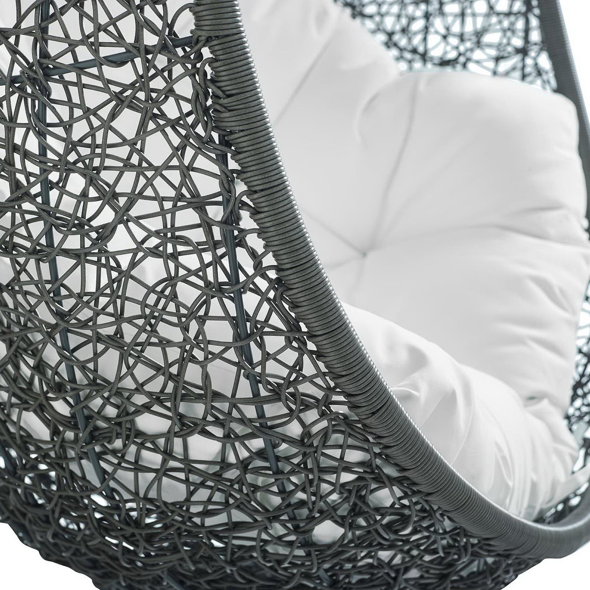 Hide Patio Swing Chair with Sunbrella Fabric by Modway