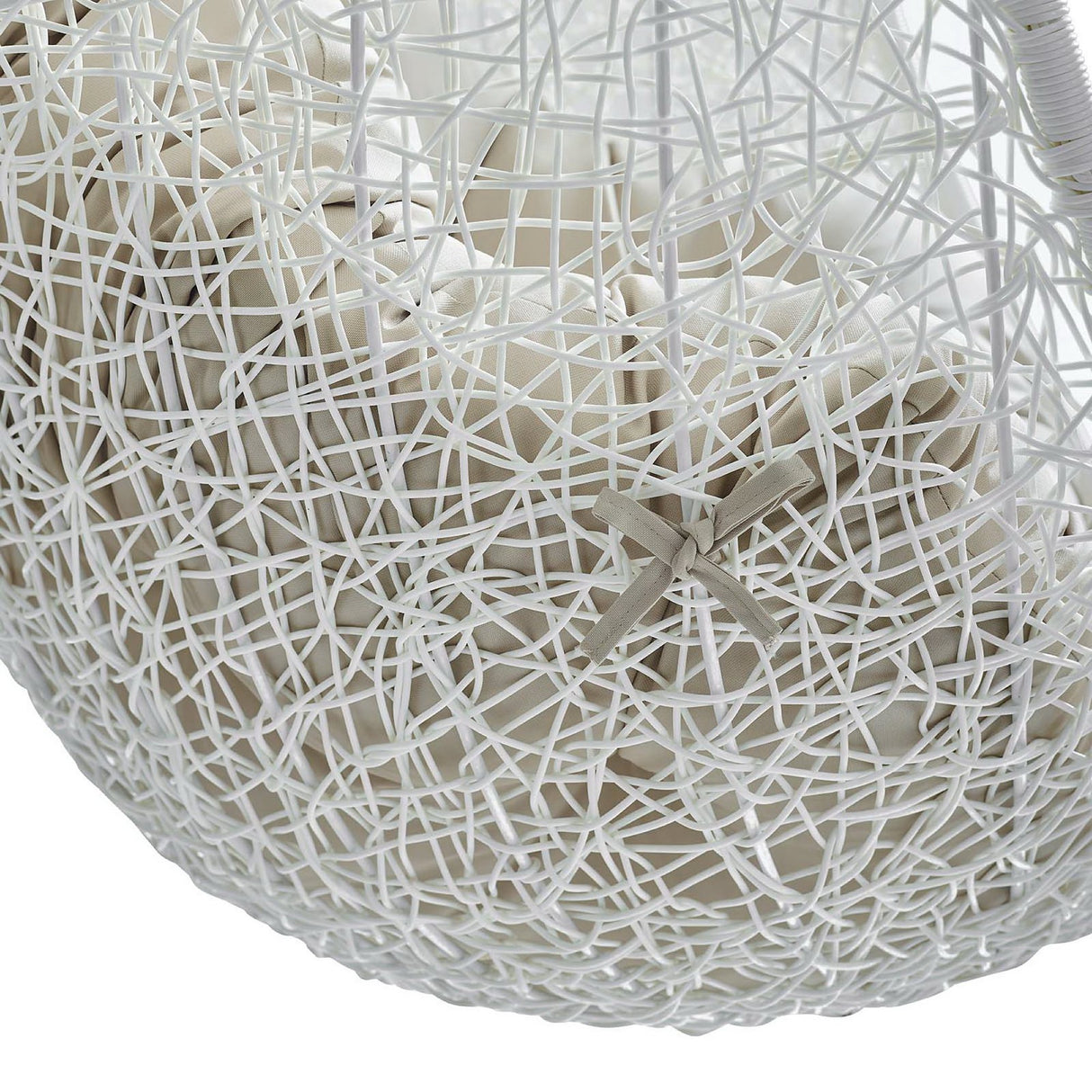 Hide Patio Swing Chair with Sunbrella Fabric by Modway