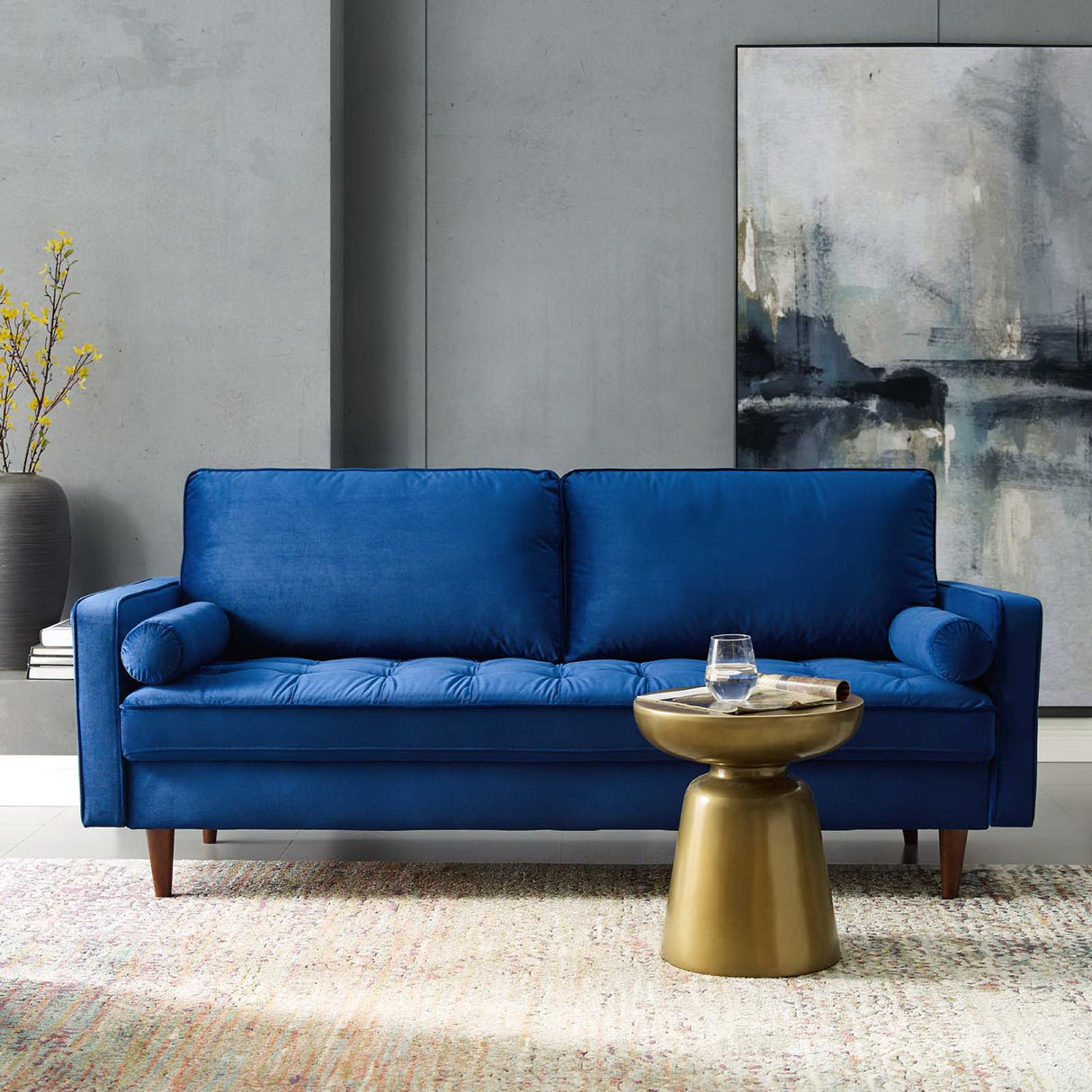Valour Performance Velvet Sofa by Modway