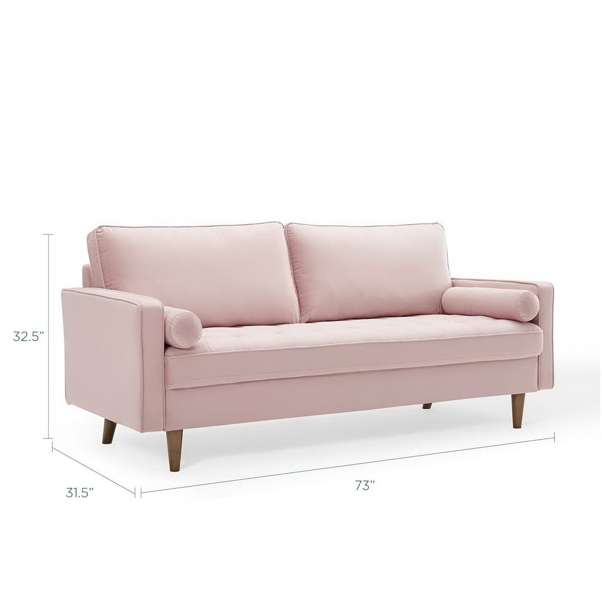 Valour Performance Velvet Sofa by Modway