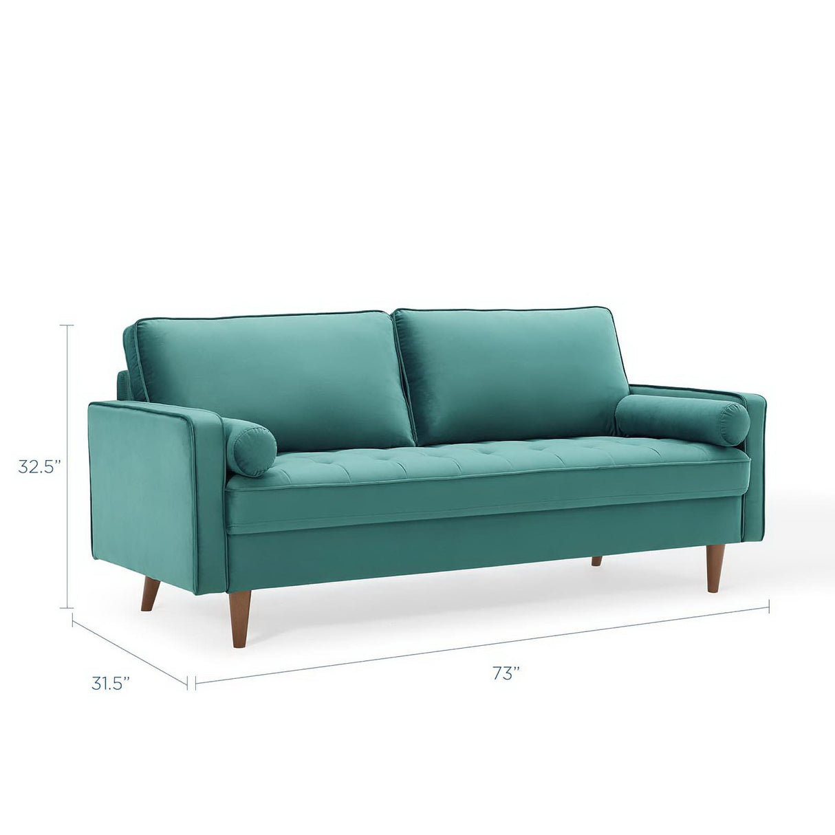 Valour Performance Velvet Sofa by Modway