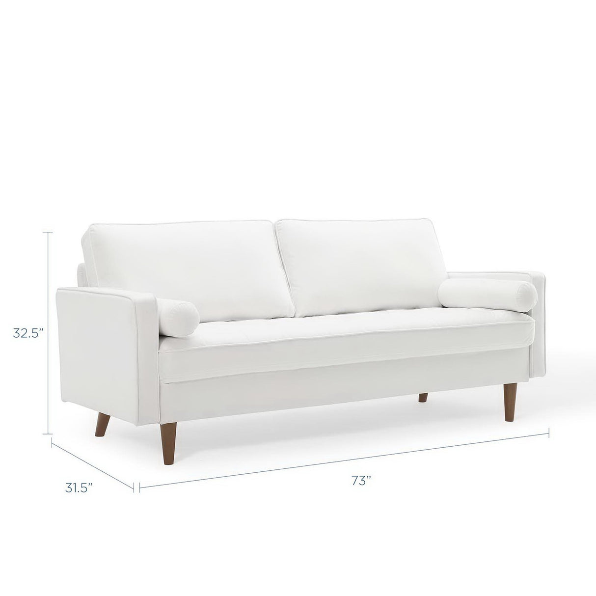 Valour Performance Velvet Sofa by Modway