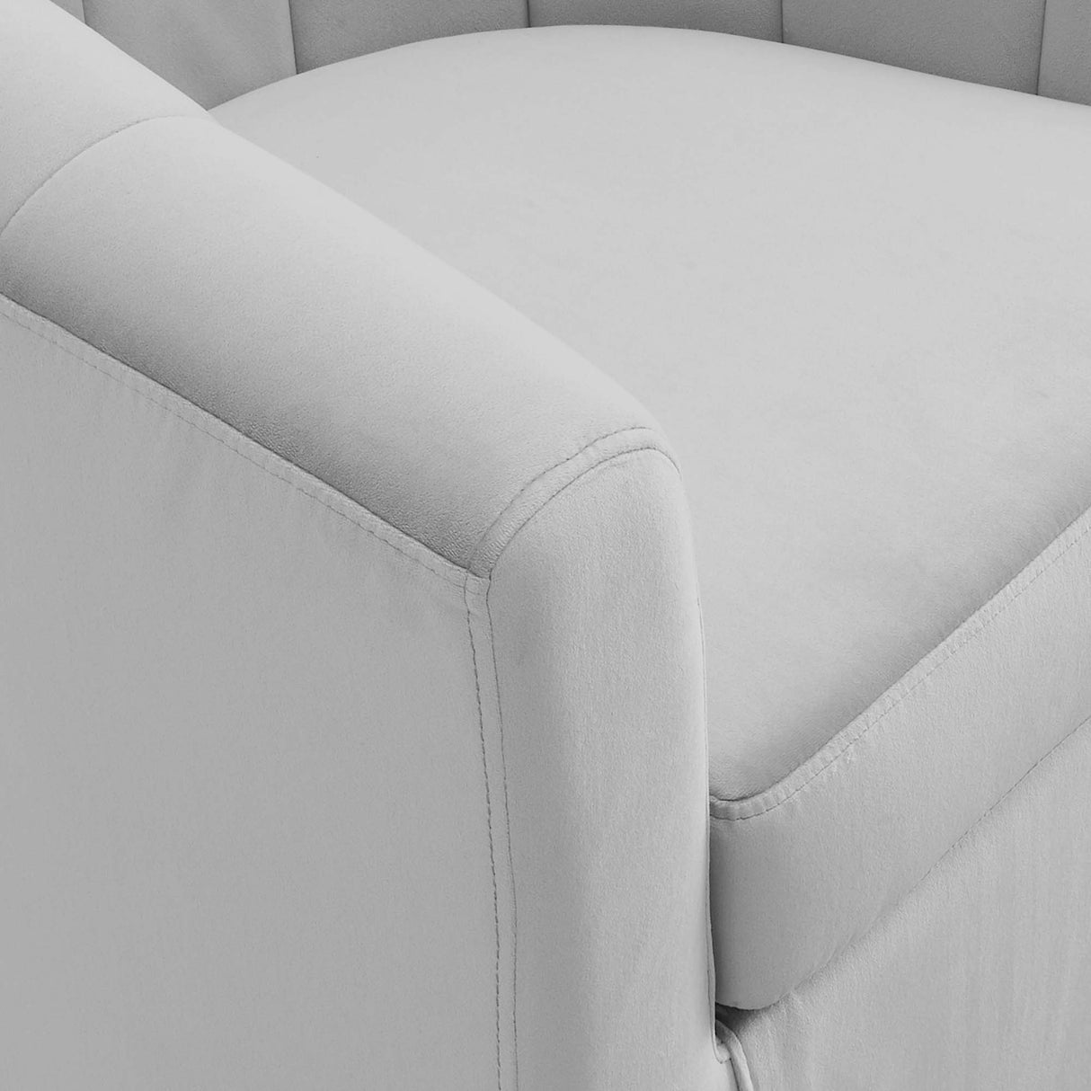 Prospect Performance Velvet Swivel Armchair by Modway