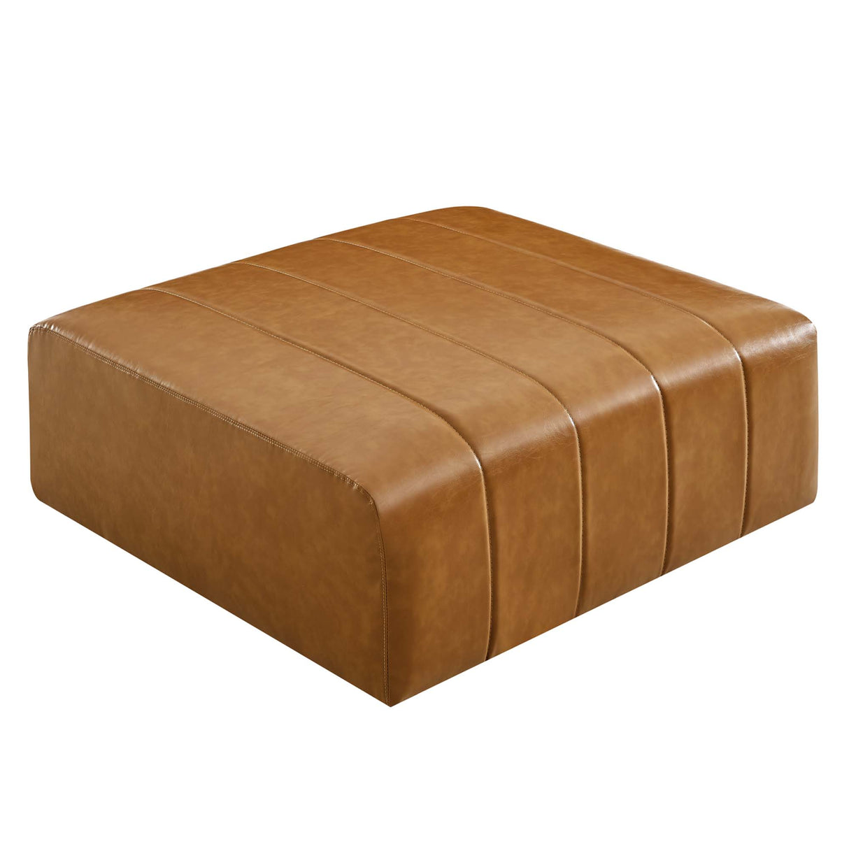 Bartlett Vegan Leather Ottoman by Modway