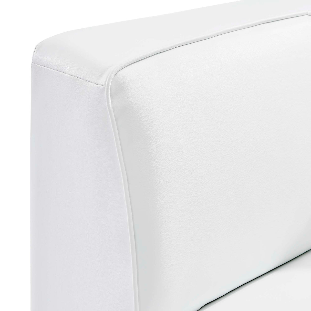 Mingle Vegan Leather Corner Chair by Modway