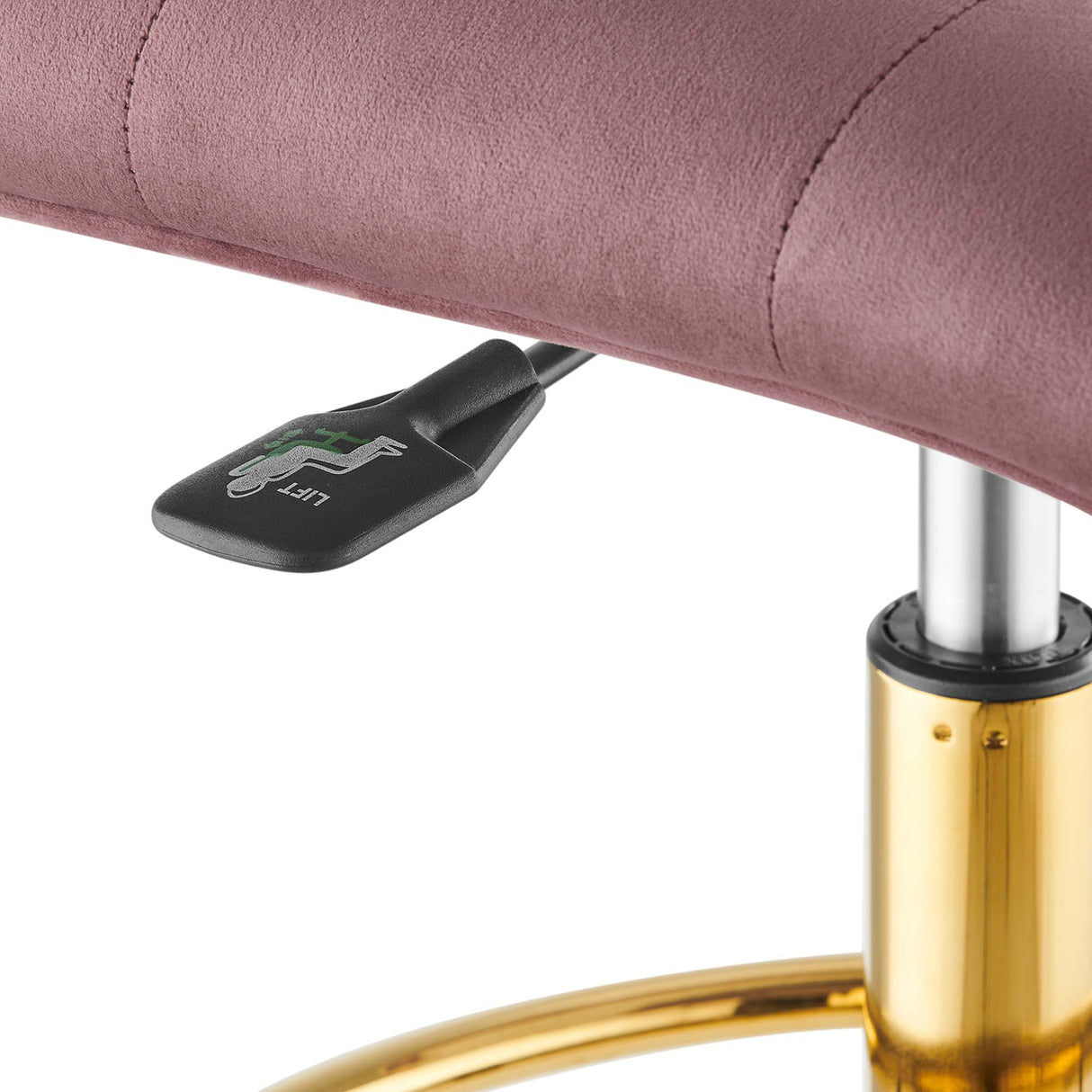 Prim Armless Performance Velvet Drafting Chair by Modway