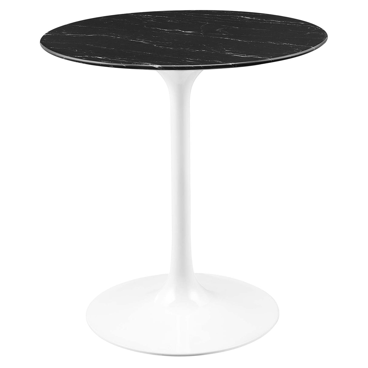 Lippa 28" Round Faux Marble Dining Table by Modway