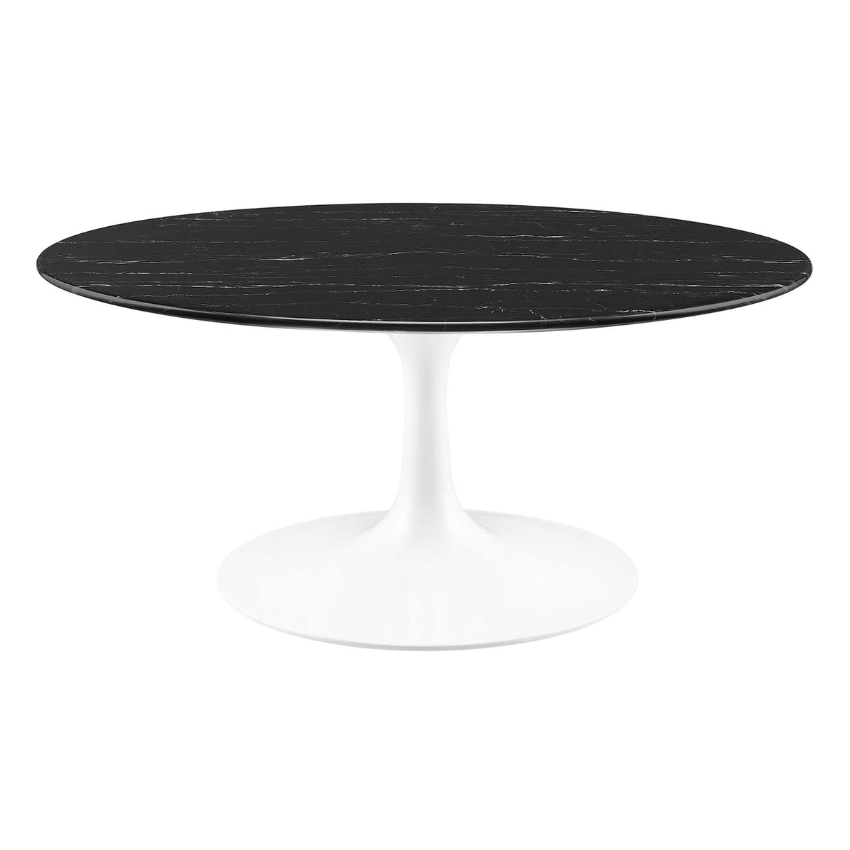 Lippa 36" Round Faux Marble Coffee Table by Modway
