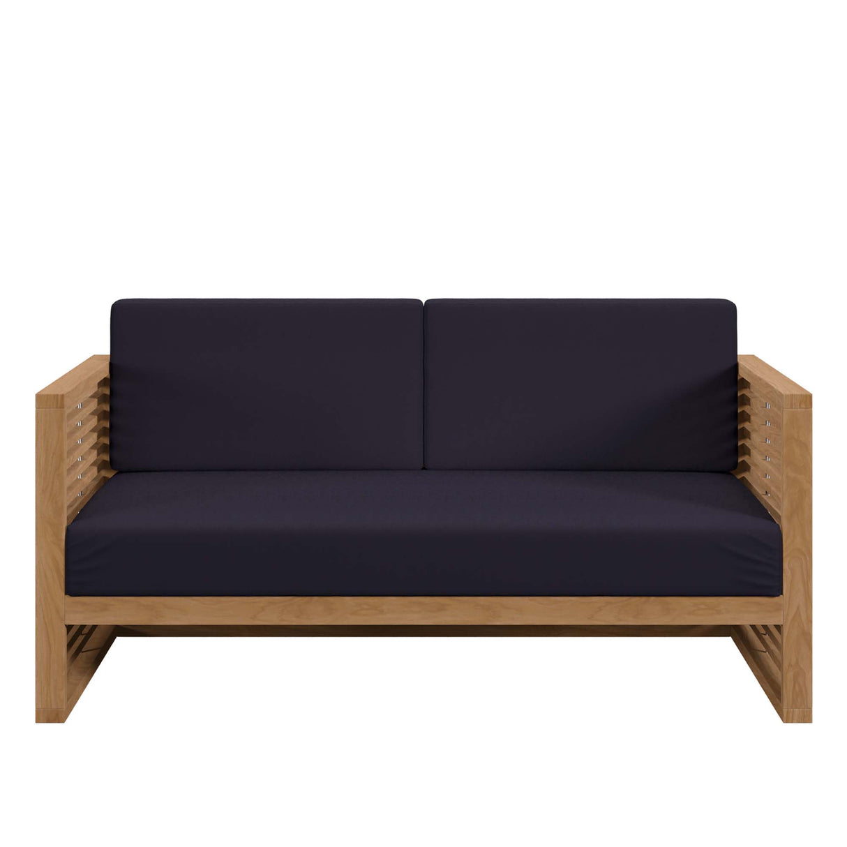 Carlsbad Teak Wood Outdoor Patio Loveseat by Modway