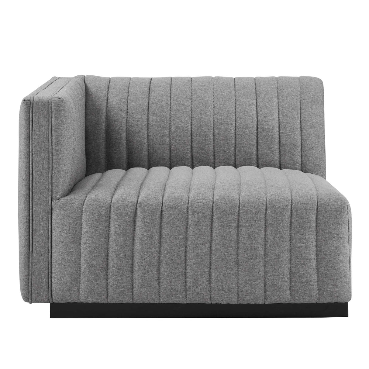 Conjure Channel Tufted Upholstered Fabric Loveseat by Modway