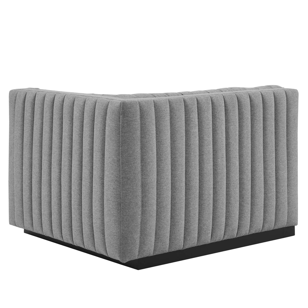 Conjure Channel Tufted Upholstered Fabric Loveseat by Modway