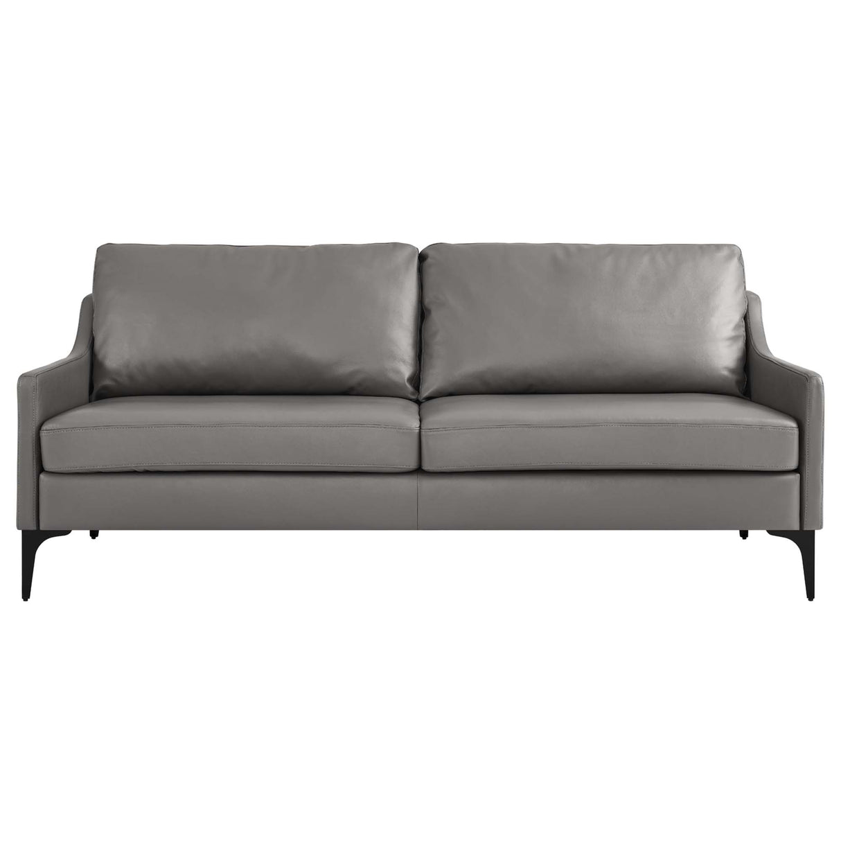 Corland Leather Sofa by Modway