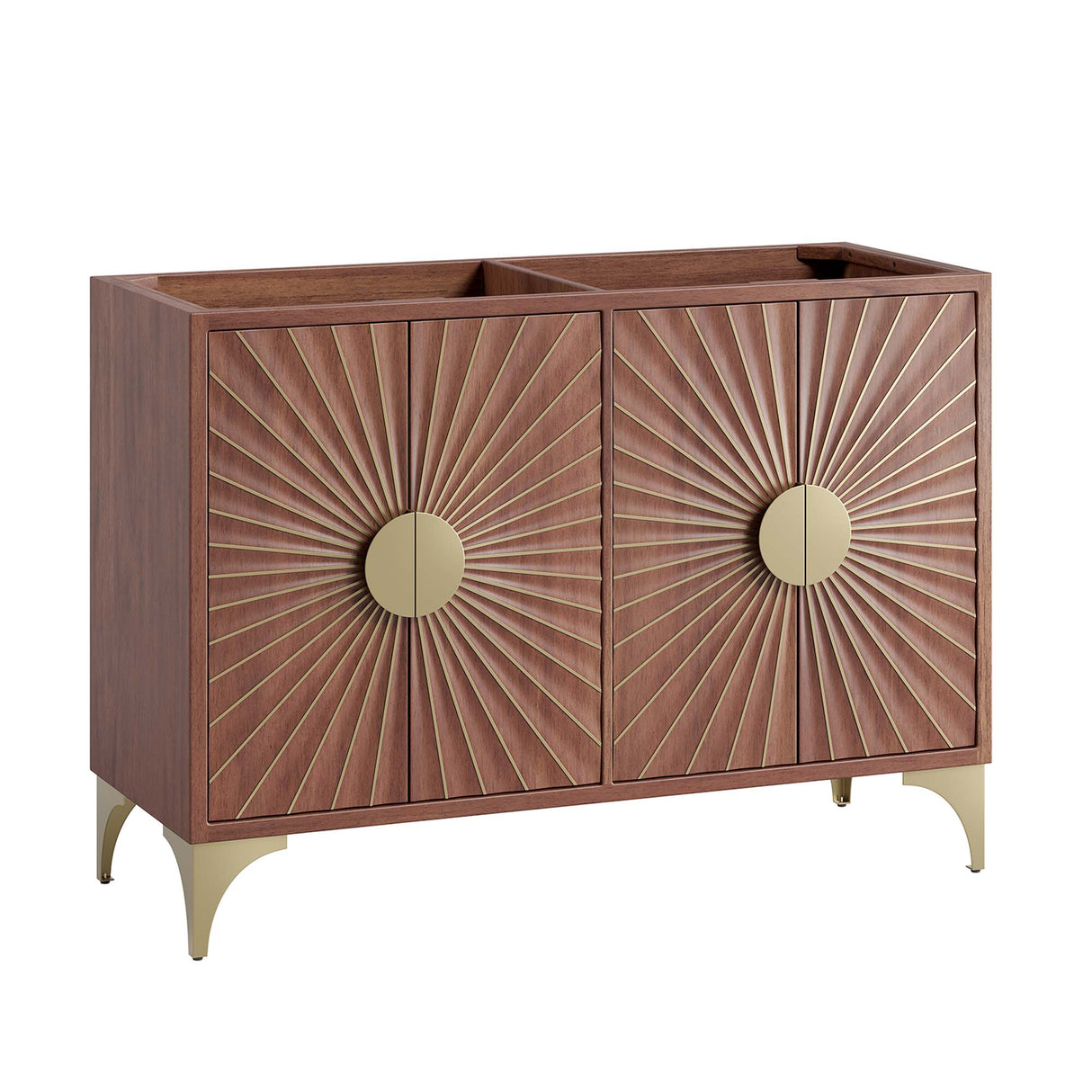Daylight 48" Double Sink Compatible Bathroom Vanity Cabinet by Modway