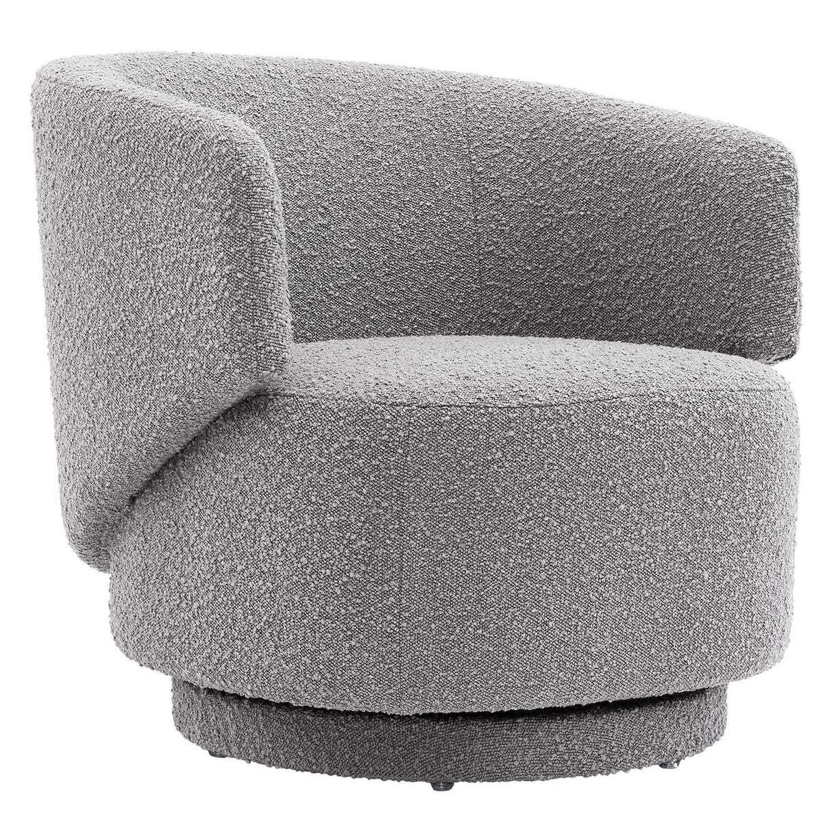 Celestia Boucle Fabric Swivel Chair by Modway