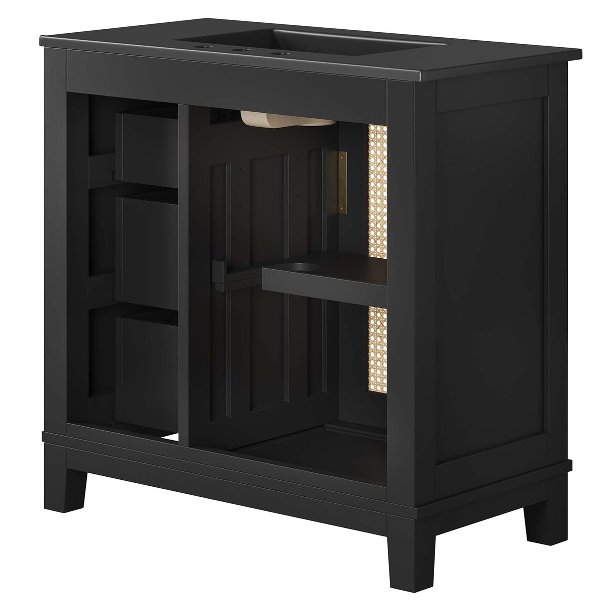 Dixie 36" Solid Wood Bathroom Vanity Cabinet by Modway