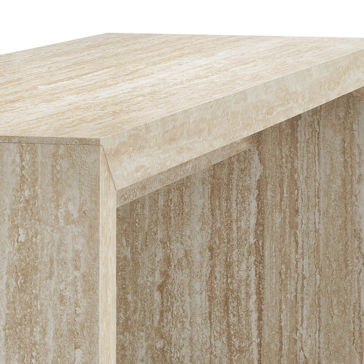 Mirella Faux Travertine Console Table by Modway
