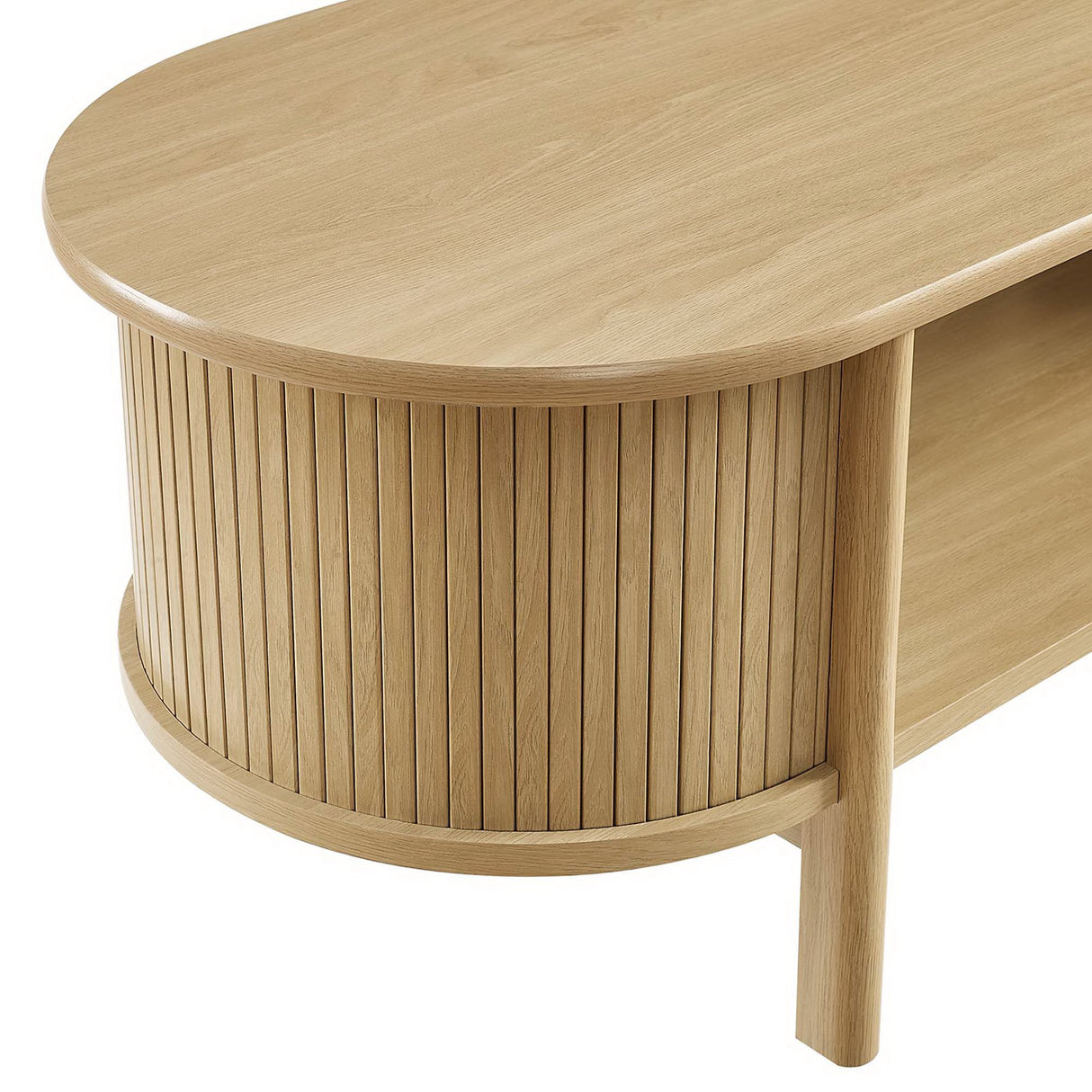 Cadence Coffee Table by Modway Mid-Century Modern Rubberwood