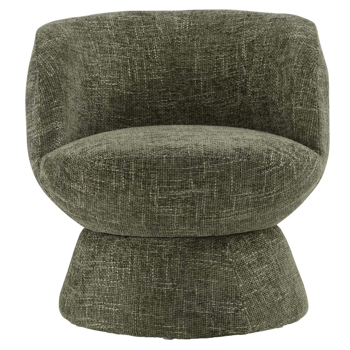 Vesta Chenille Fabric Upholstered Swivel Chair by Modway