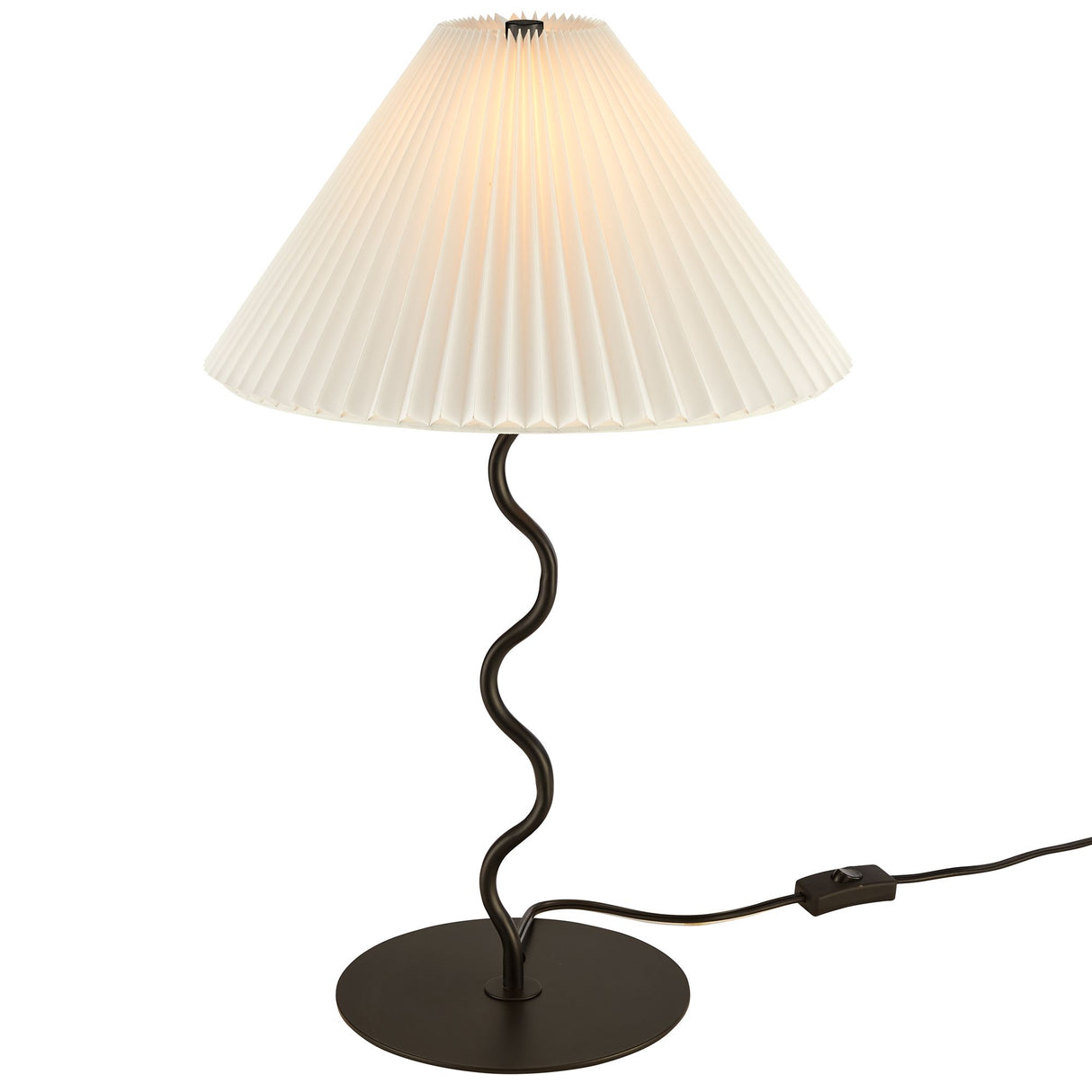 Wave Squiggle Table Lamp by Modway
