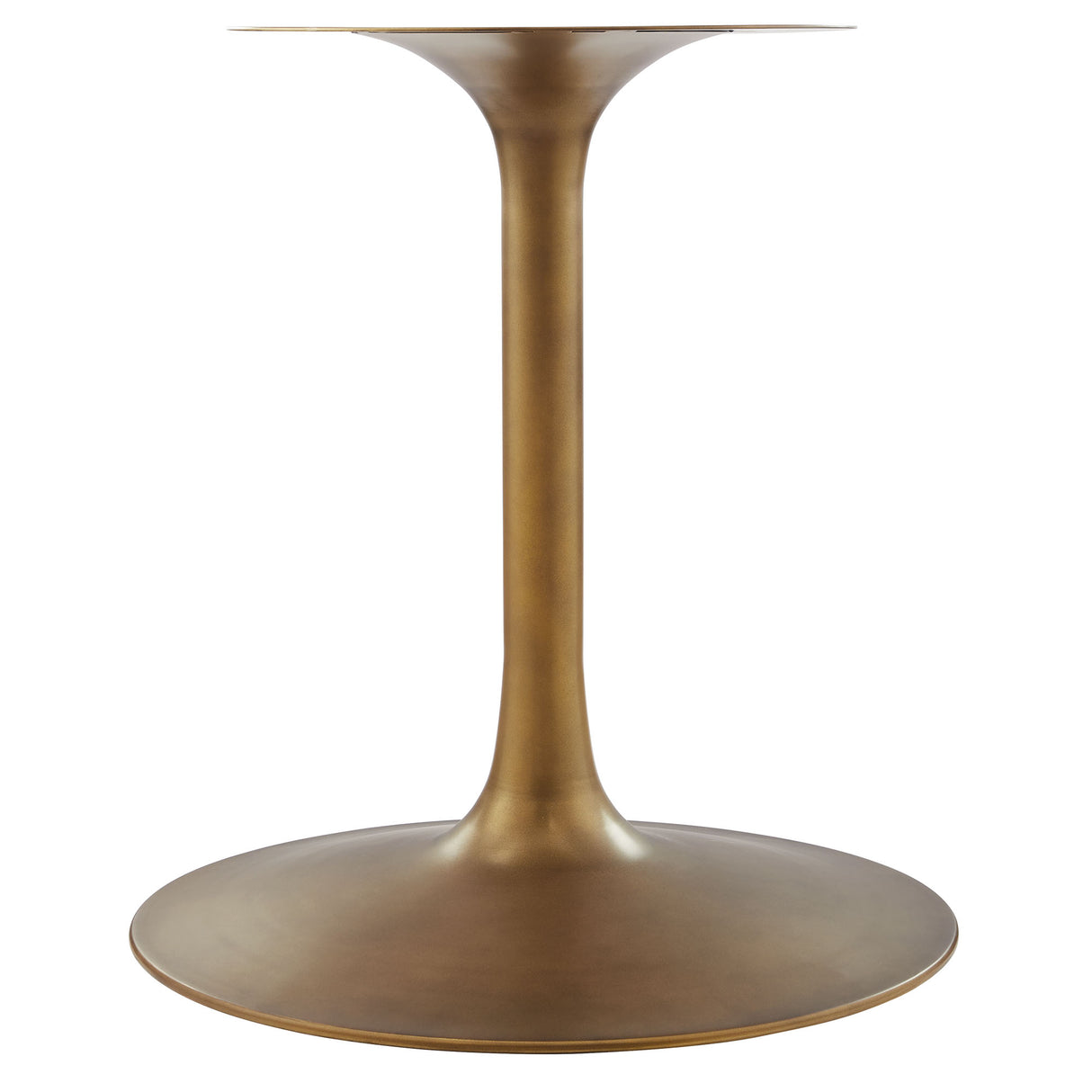 Lippa 48" Round Pedestal Solid Wood Dining Table by Modway