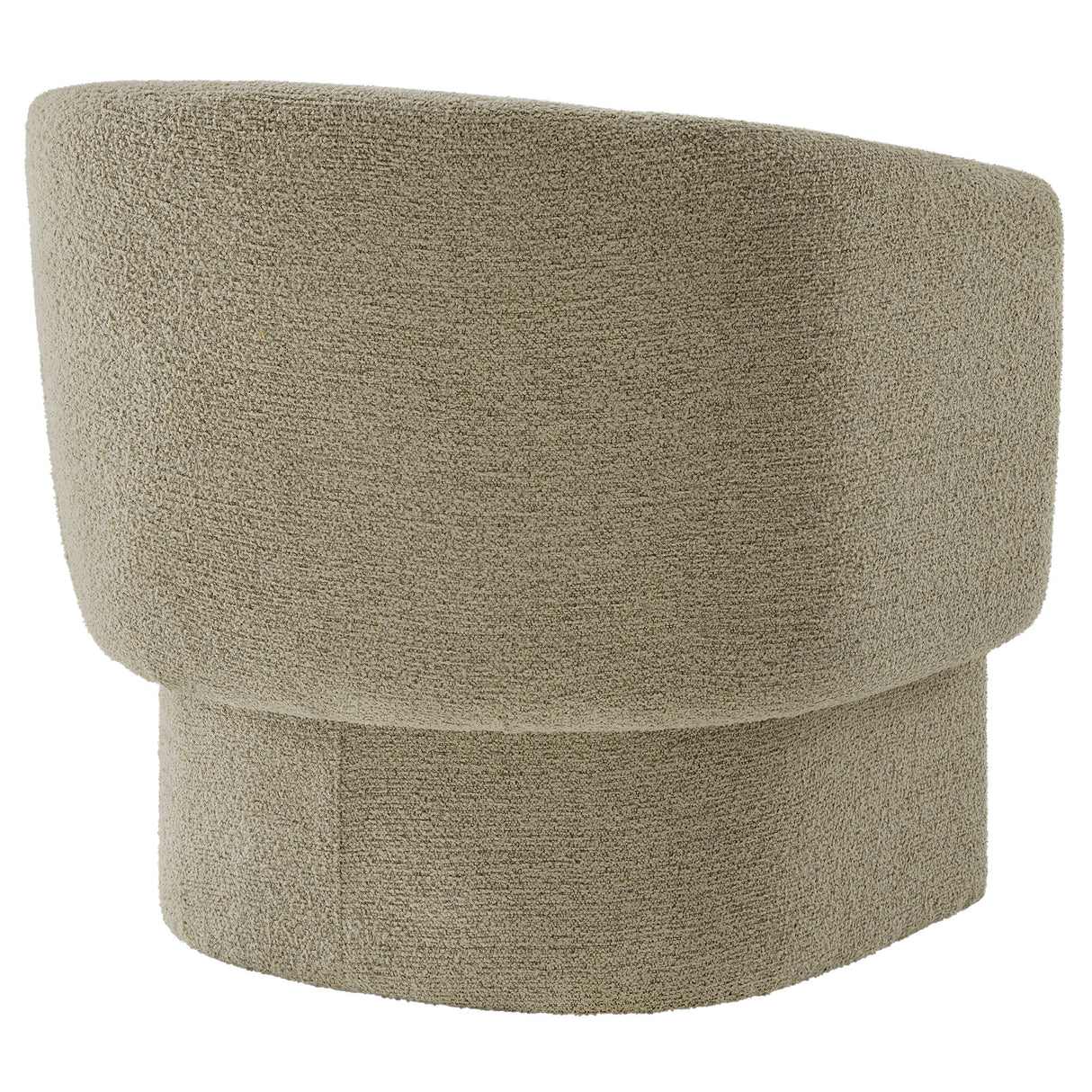 Muse Boucle Fabric Barrel Accent Chair by Modway