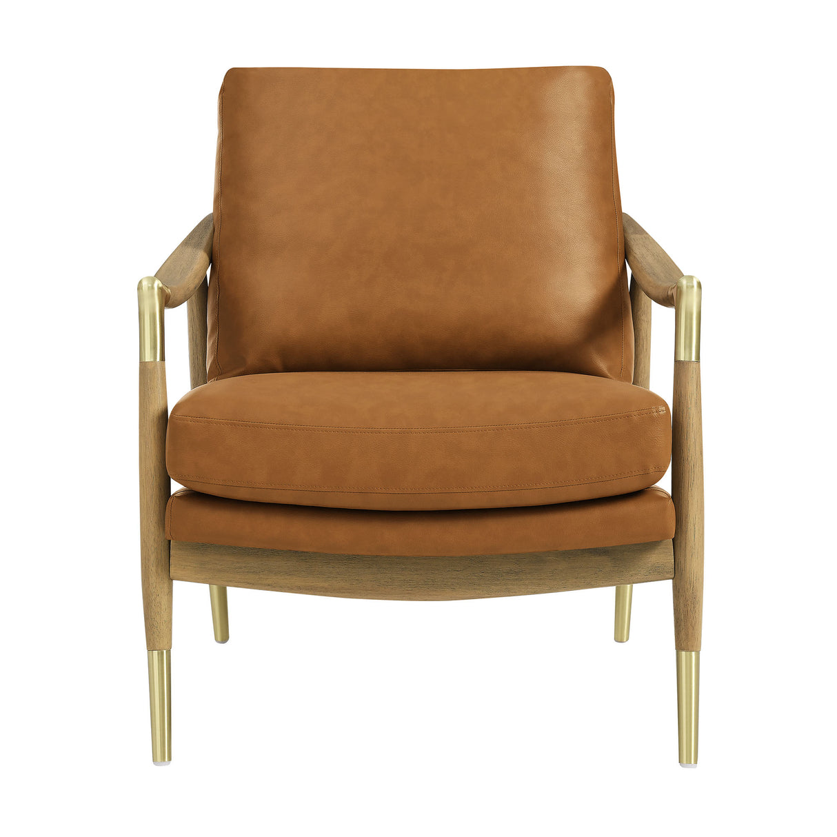 Langford Vegan Leather Accent Armchair by Modway