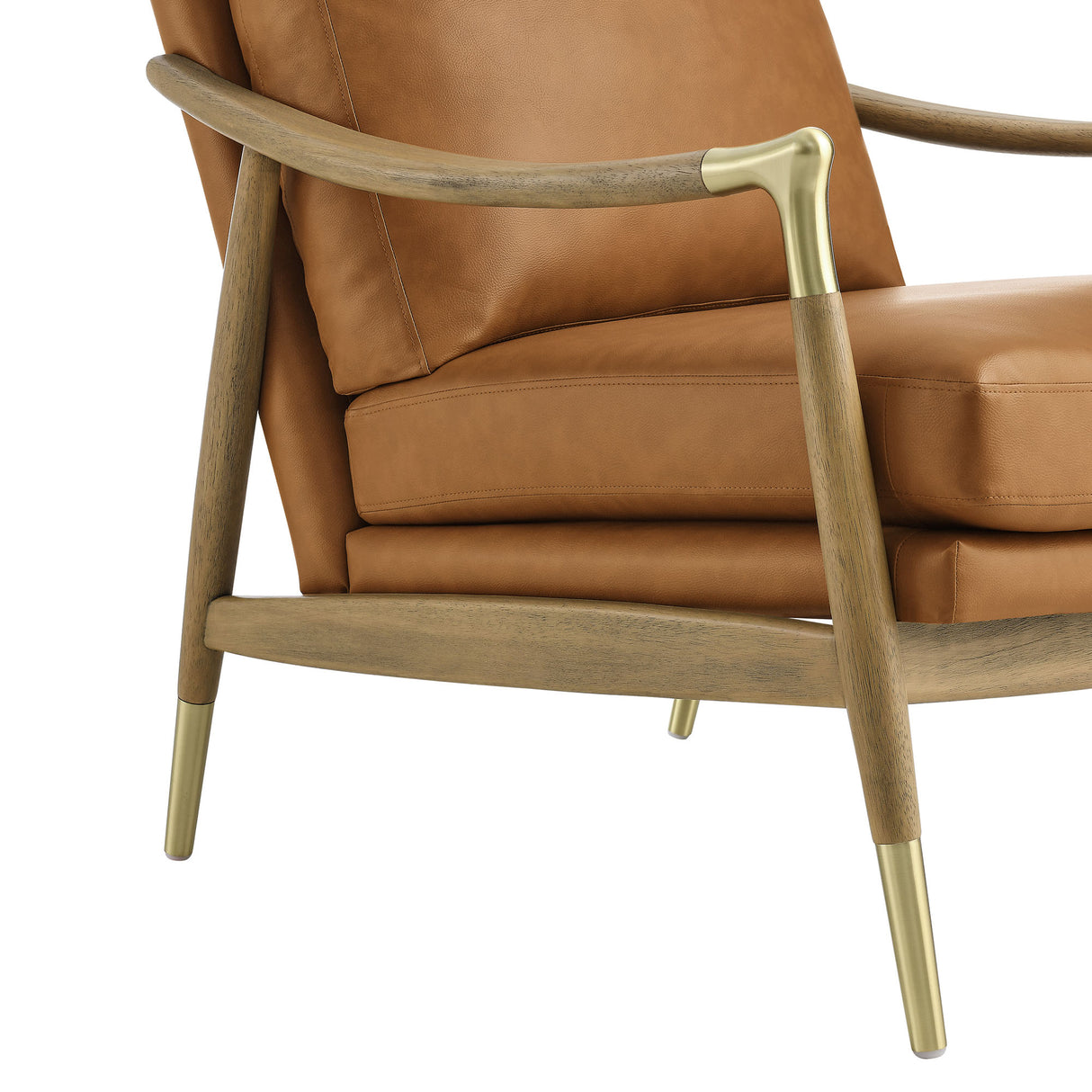Langford Vegan Leather Accent Armchair by Modway