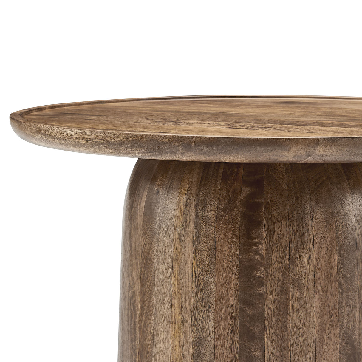 Holloway 30" Round Mango Wood Coffee Table by Modway