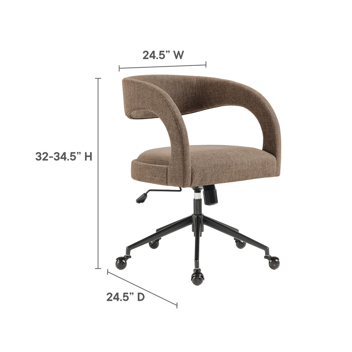 Pinnacle Upholstered Office Chair by Modway