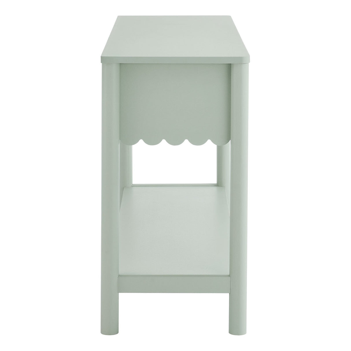 Emmeline 3-Drawer Scalloped Console Table by Modway