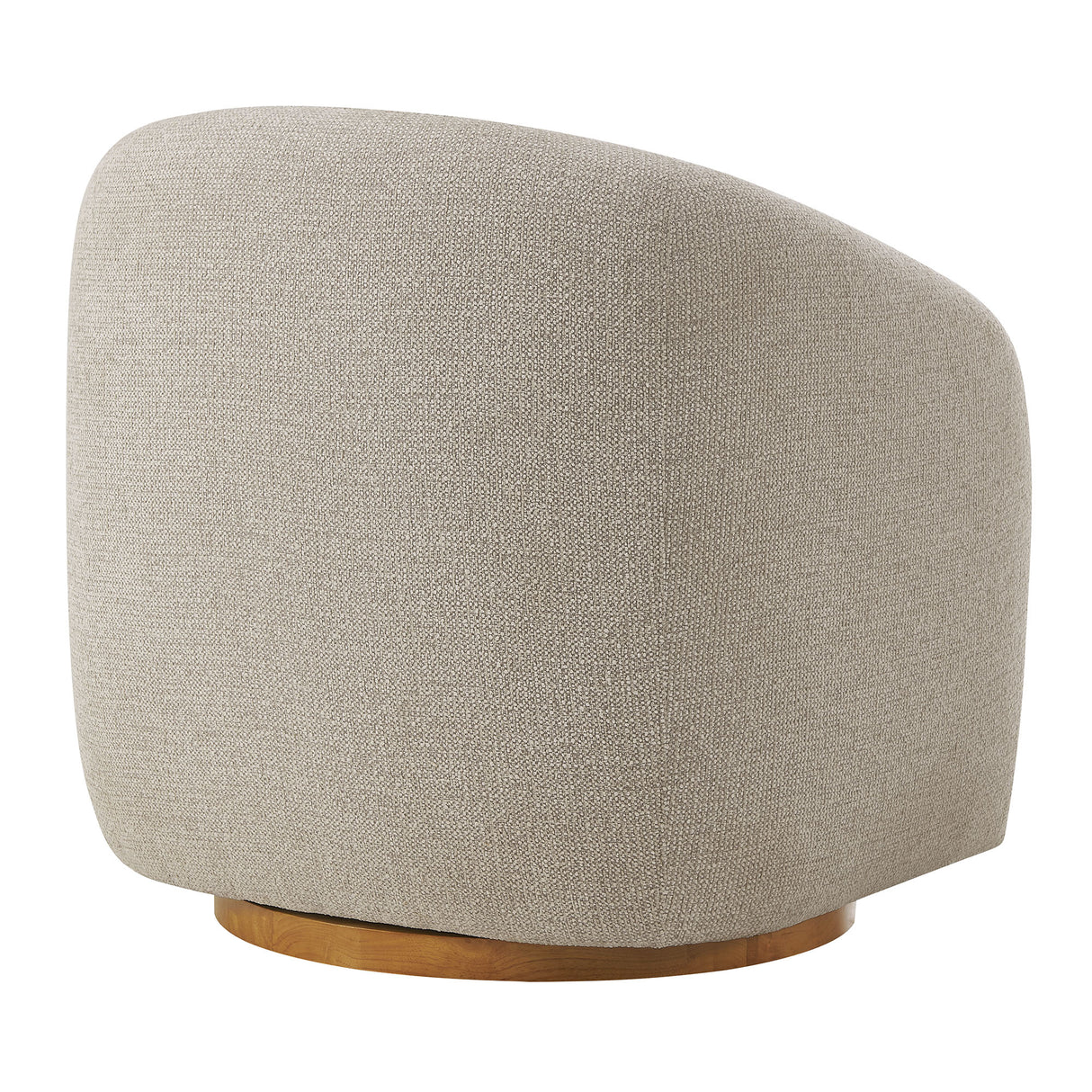 Holland Swivel Chenille Fabric Armchair by Modway
