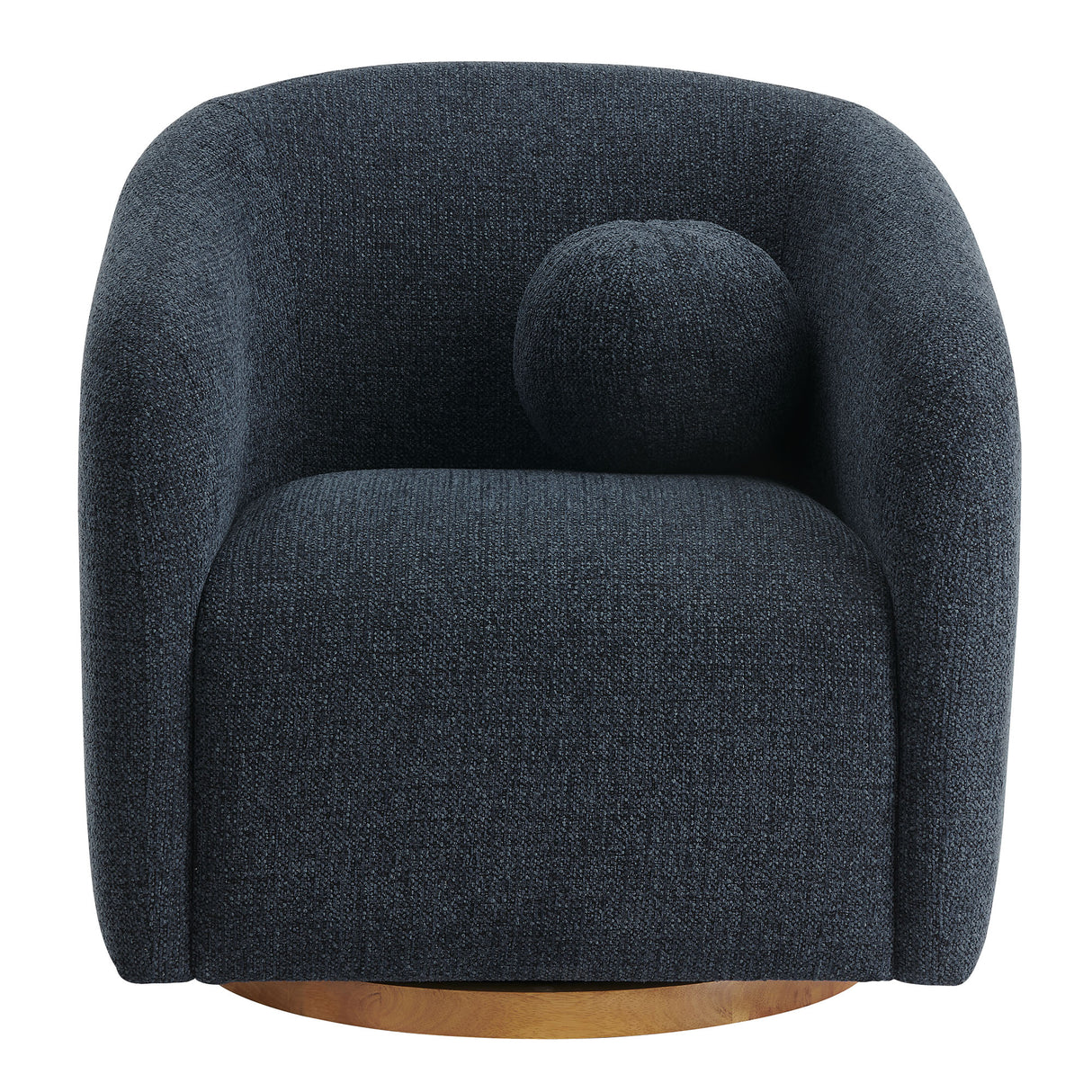 Holland Swivel Chenille Fabric Armchair by Modway
