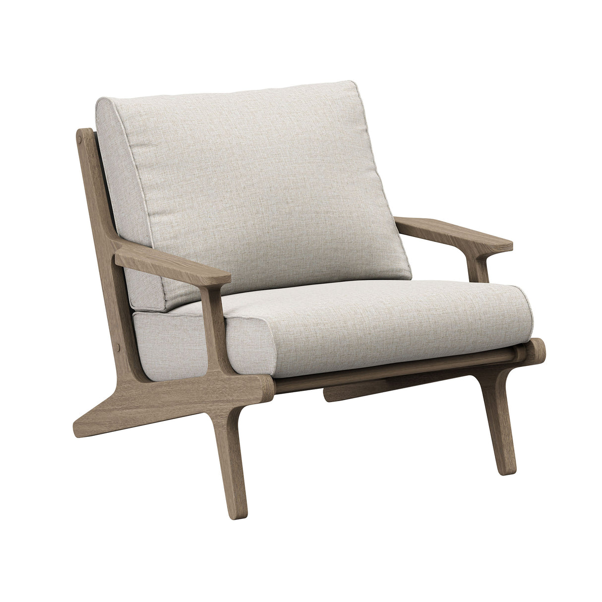Saratoga Outdoor Patio Teak Wood Armchair by Modway