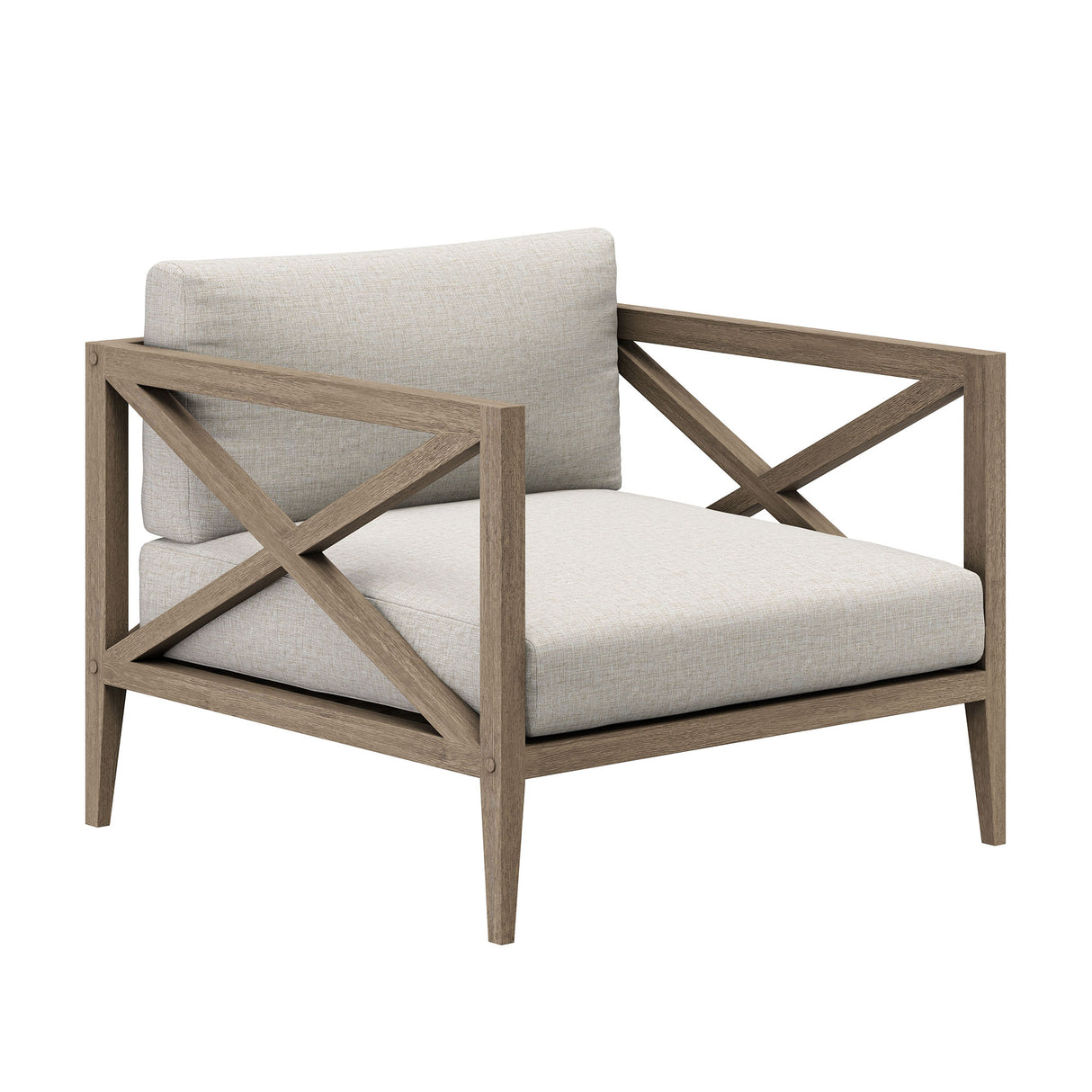 Northlake Outdoor Patio Teak Armchair by Modway