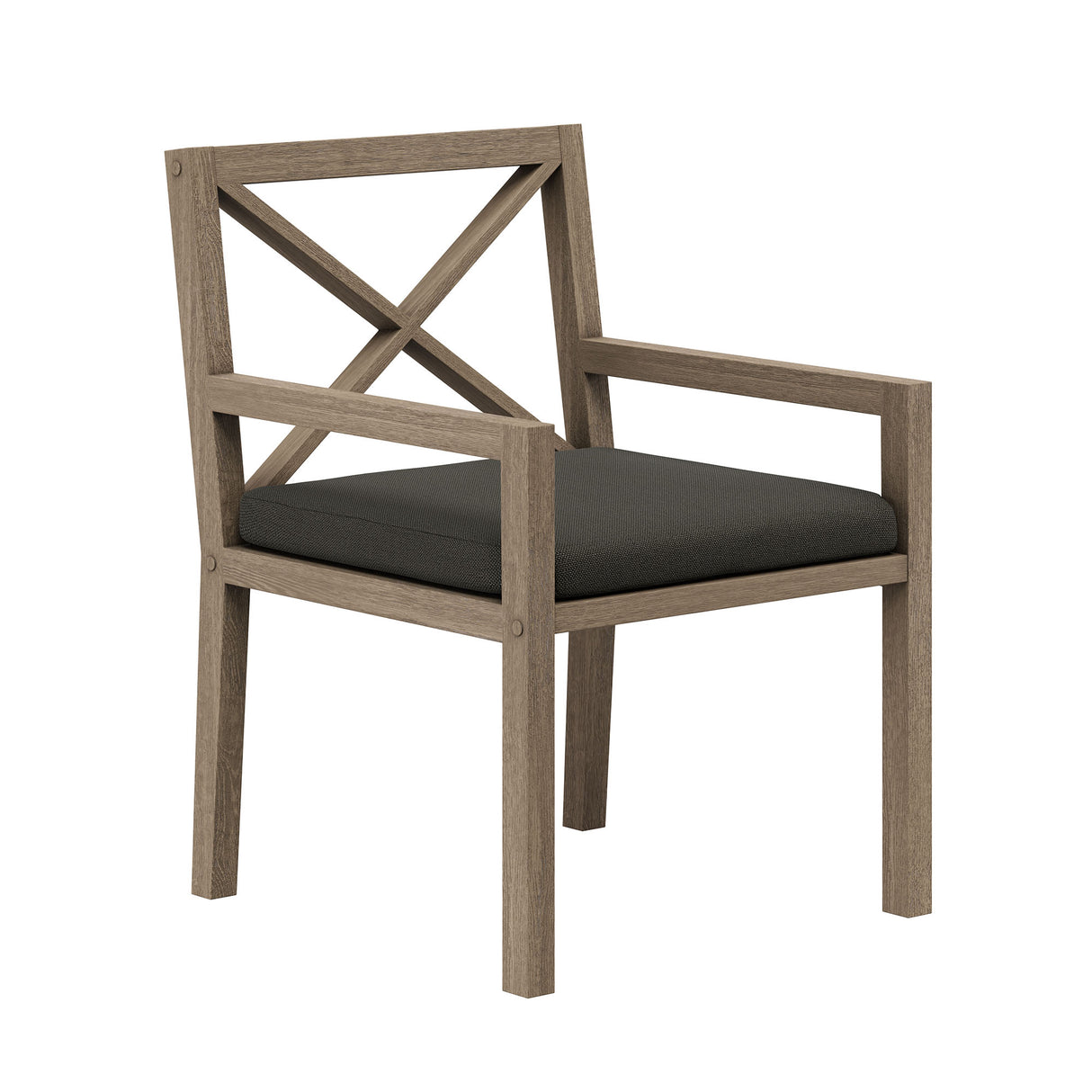 Northlake Outdoor Patio Teak Dining Armchair by Modway